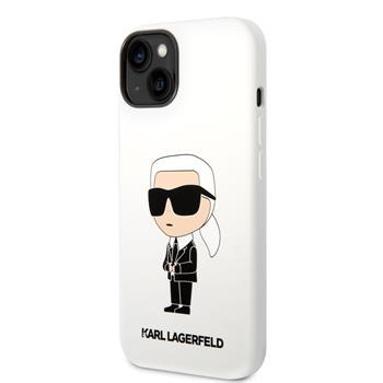 Karl Lagerfeld Ümbris KLHCP14MSNIKBCH Iphone 14 Plus (valge)