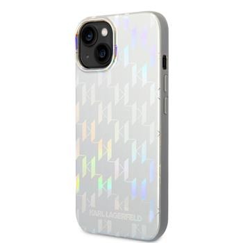 Karl Lagerfeld Ümbris Iridescent Monogram Iphone 14 (läbipaistev)