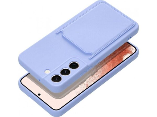 Silikoon Forcell Card Samsung Galaxy S23 (lilla)