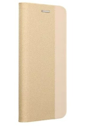 Ümbris kaanega Sensitive Book Samsung GalaxyS23 Plus (kuldne)