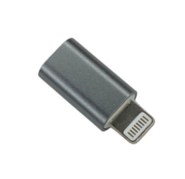 Üleminek Micro USB - Lightning (höbe)