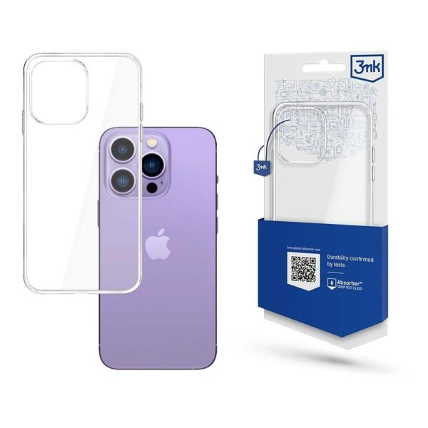 Silikoon 3mk Clear Case 1,2mm OnePlus 8T 5G (läbipaistev)