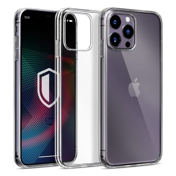 Silikoon 3mk Clear Case 1,2mm OnePlus 8T 5G (läbipaistev)