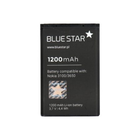 Aku Nokia BL-5C 3100/6230/3110c blue Star Premium 1200 Mah