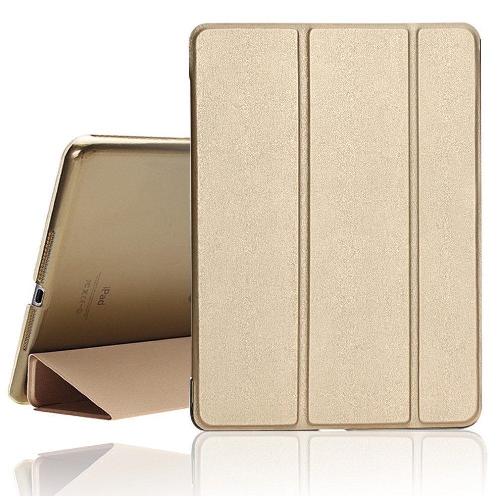 Kaitseümbris Smart Leather Samsung P610/P615 Tab S6 Lite 10.4 (kuldne)