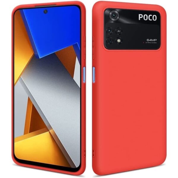 Silikoon X-level Dynamic Xiaomi Poco X4 Pro 5G(punane)