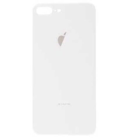 Varuosa Iphone 8 Plus tagumise kaane klaas (valge)