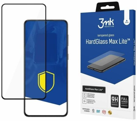 Kaitseklaas 3MK Hard Glass Max Redmi 11A / 12C / Poco C55 (must)