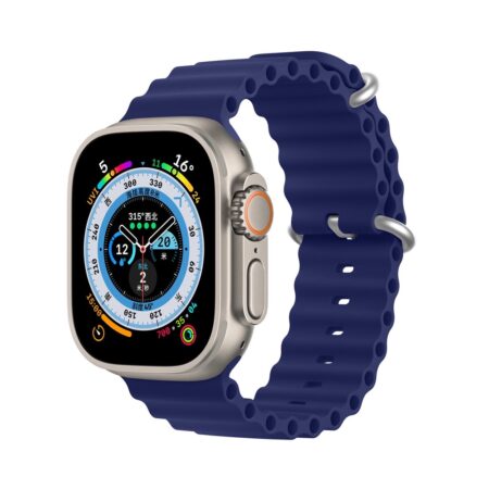 Kellarihm Dux Ducis OceanWave Apple Watch 38/ 40/ 41 mm (sinine)