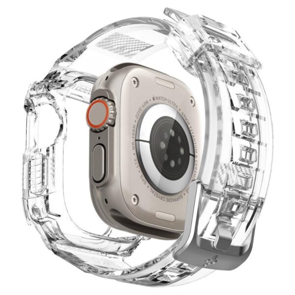 Ümbris Spigen Rugged Armor Apple Watch Ultra 49mm (läbipaistev)