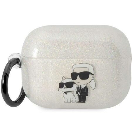 Silikoonümbris Karl Lagerfeld KLAP2HNKCTGT AirPods Pro 2 (hõbe)