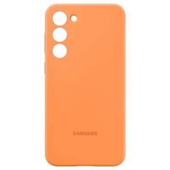 Silikoon Samsung Silicone Cover for Galaxy S23 Plus (Oranž)