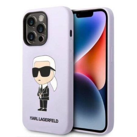 Karl Lagerfeld Ümbris KLHCP14LSNIKBCU Iphone 14 Pro (Lilla)