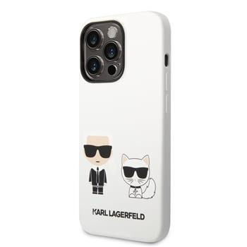 Ümbris Karl Lagerfeld KLHCP14XSSKCW Iphone 14 Pro Max (valge)