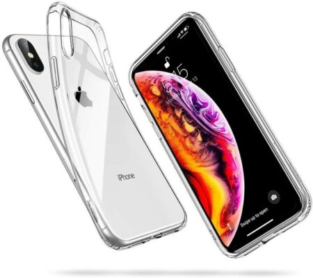 Silikoon X-Level Antislip iPhone XS Max (läbipaistev)