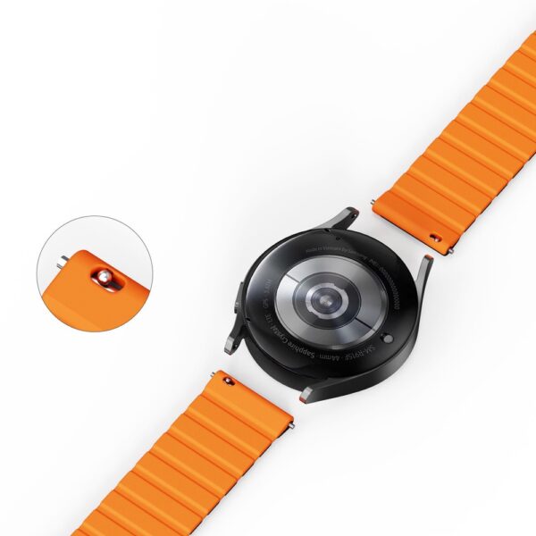 Kellarihm Dux Ducis Magnetic Strap Samsung / Huawei / Xiaomi 20mm (oranž)