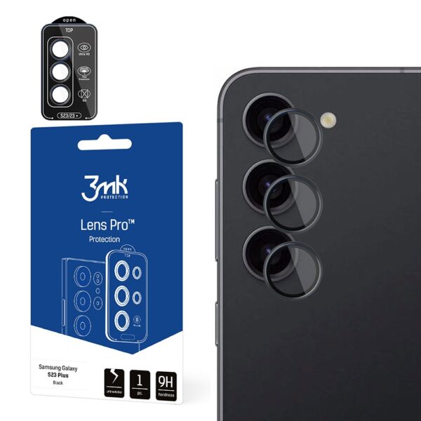 Kaitseklaas tagakaamerale 3mk Lens Pro Samsung S911 S23 5G