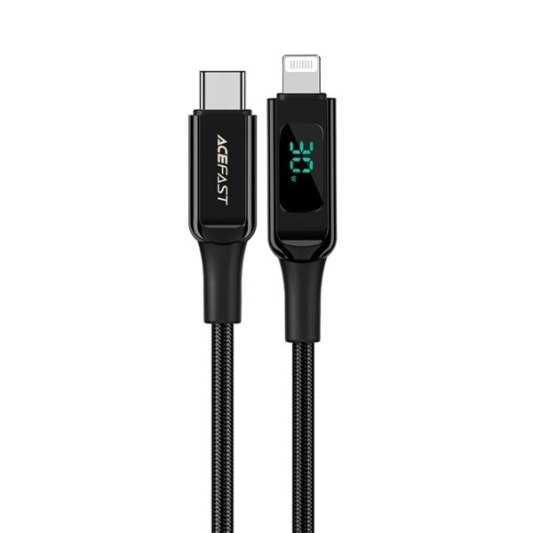 Juhe Acefast C6-01 MFi PD30W USB-C to Lightning 1.2m (must)