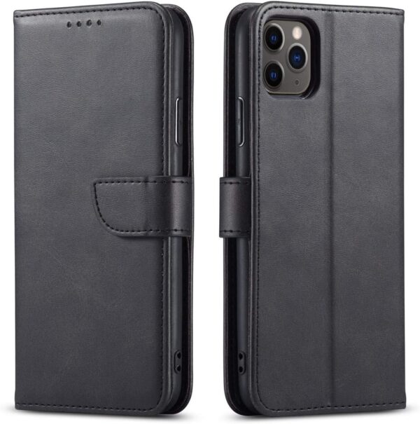 Ūmbris kaanega Wallet Case Samsung A40 (must)