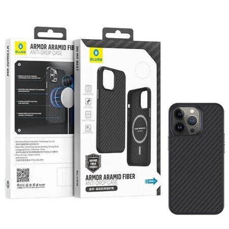 Ümbris Armor Aramid Fiber Magnetic Case Iphone 15 Pro (must)