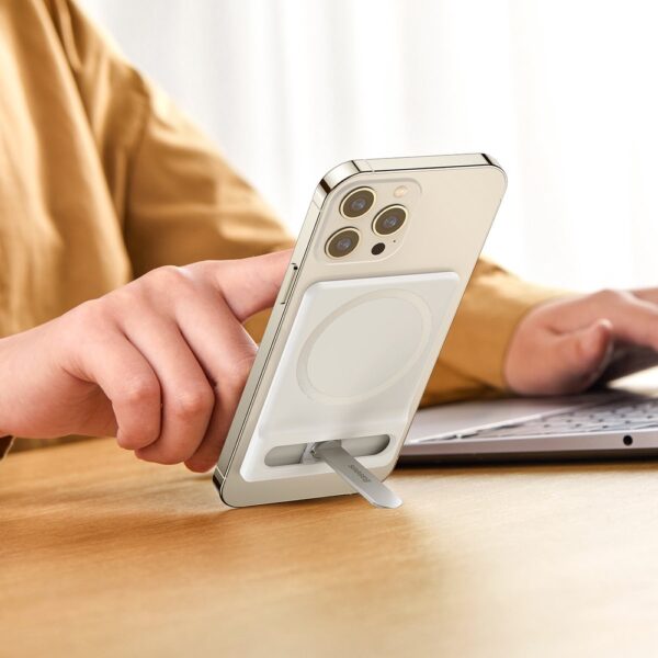 Telefoni Hoidik Baseus Folding Stand MagSafe (valge)