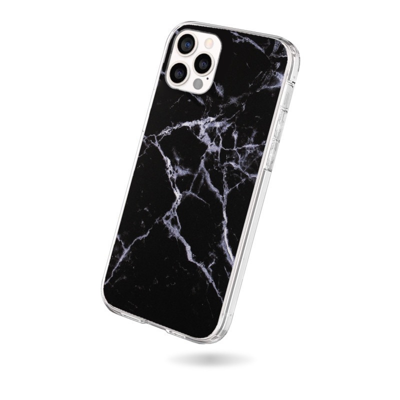 Wozinsky Marble Ümbris Iphone 12 mini (must)