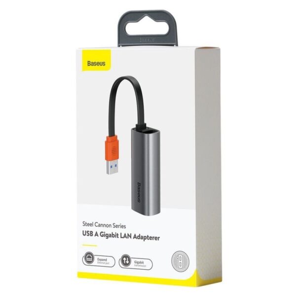 Baseus Steel Cannon USB-LAN CAHUB-AD0G