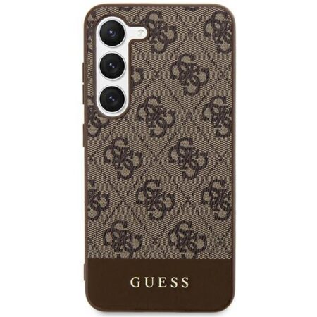 Guess ümbris 4G Stripe Collection Samsung Galaxy S24 Ultra (pruun)