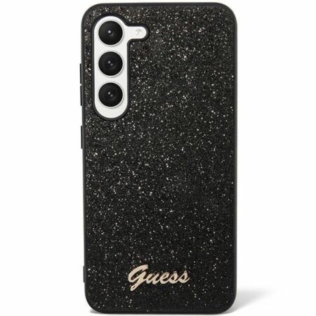 Guess ümbris Glitter Script Samsung Galaxy S24 Plus (must)