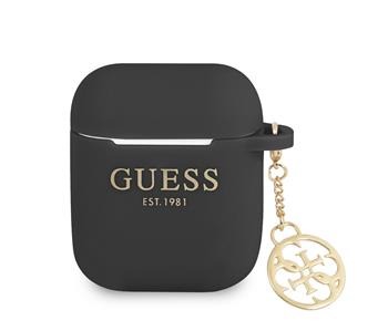 Kaitseümbris Guess GUA2LSC4EK Airpods 1/2 (must)