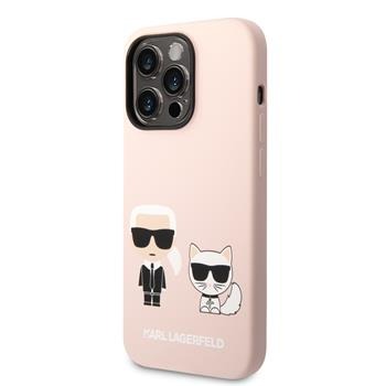 Karl Lagerfeld MagSafe Ümbris KLHMP14XSSKCI Iphone 14 Pro Max (roosa)