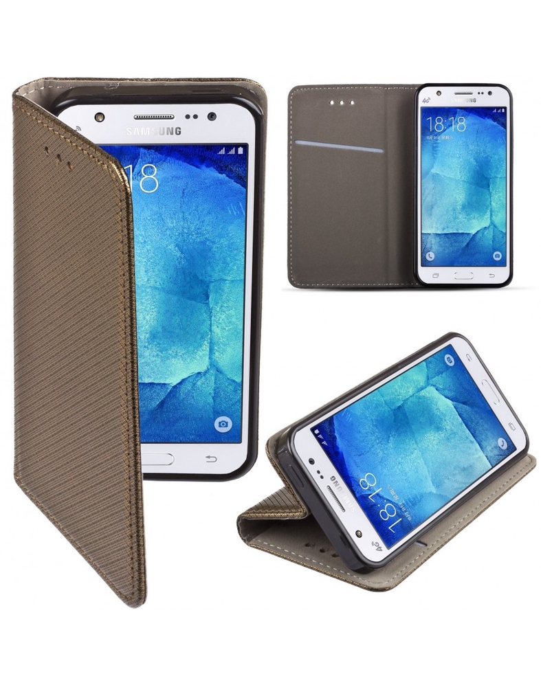 Ümbris kaanega Flexy Magnet Samsung Galaxy Note 8 (pruun)