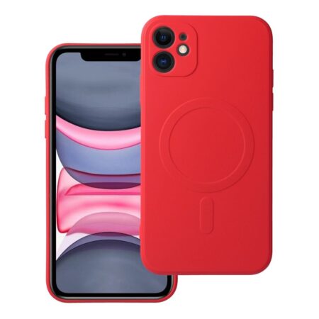 Silikoon Mag Cover Iphone 11 (punane)