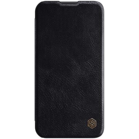 Ümbris kaanega Nillkin Qin Pro Leather Samsung Galaxy S22 (must)