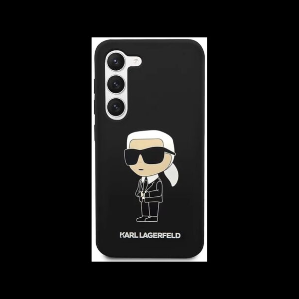 Ümbris Karl Lagerfeld Silicone Ikonik Samsung Galaxy S24 Ultra (must)