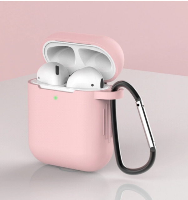 Kaitseümbris Apple AirPods 1. ja 2. gen (roosa)