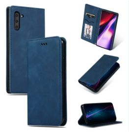 Ümbris kaanega Business Style Huawei P20 Lite (sinine)