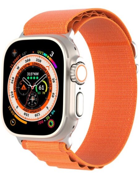 Kellarihm Dux Ducis Sport Strap Apple Watch 42/ 44/ 45/ 49 mm (oranź)