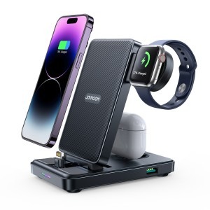 Juhtmevaba laadija Joyroom JR-WQS02 4-in-1 (USB-C version)(must)