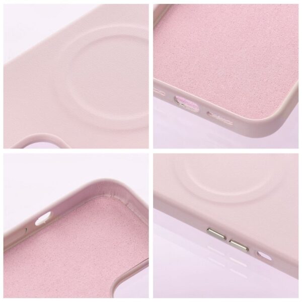 Ümbris Roar Leather Mag Case iPhone 14 (roosa)