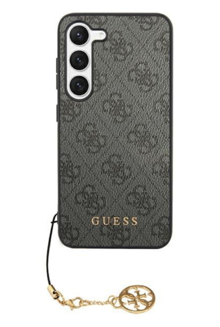 Guess ümbris GUHCS24SGF4GGR 4G charm Samsung Galaxy S24 (pruun)