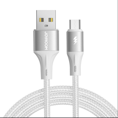 USB juhe Joyroom SA25-AM3 USB-A - MicroUSB (1.2m / valge)