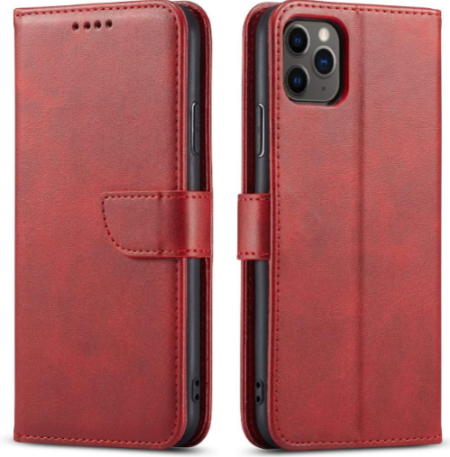 Ūmbris kaanega Wallet Case Samsung A057 A05s (punane)