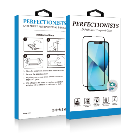 Kaitseklaas 5D Perfectionists iPhone 7 / iPhone 8 (must)