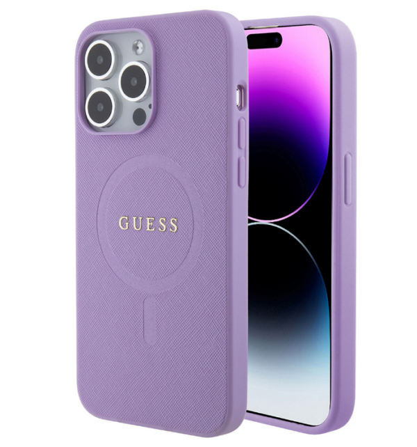 Ümbris Guess GUHMP14XPSAHMCU MagSafe iPhone 14 Pro Max (lilla)