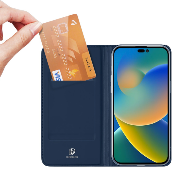 Ūmbris kaanega Dux Ducis Skin Pro Xiaomi Poco X5 Pro 5G / Redmi Note 12 Pro 5G (tumesinine)