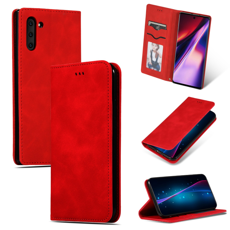 Ümbris kaanega Business Style Xiaomi Redmi Note 12S (punane)