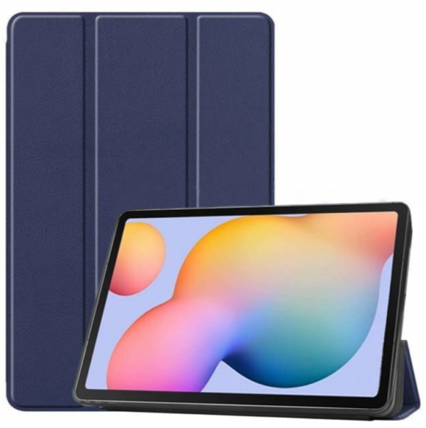 Kaitseümbris "Smart Leather" Samsung X210 / X215 / X216 Tab A9 Plus 11.0 (tumesinine)