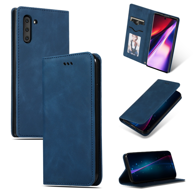 Ūmbris kaanega Business Style Xiaomi Redmi Note 12 Pro 4G (tumesinine)