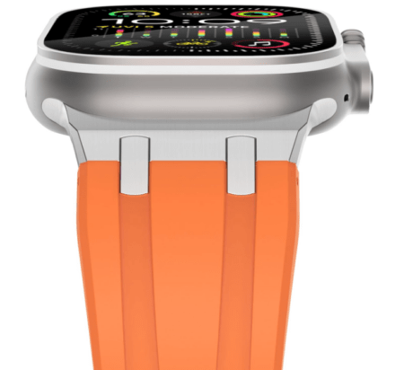 Kellarihm Silicone Apple Watch 42 / 44 / 45 / 49 mm (oranž)